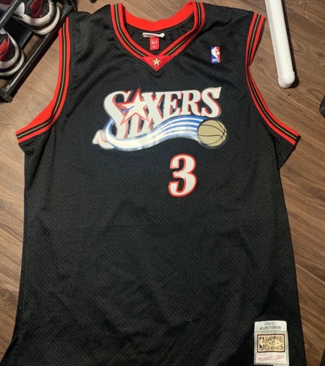 Mitchell & Ness Allen Iverson 1996-97 Philadelphia 76ers Jersey