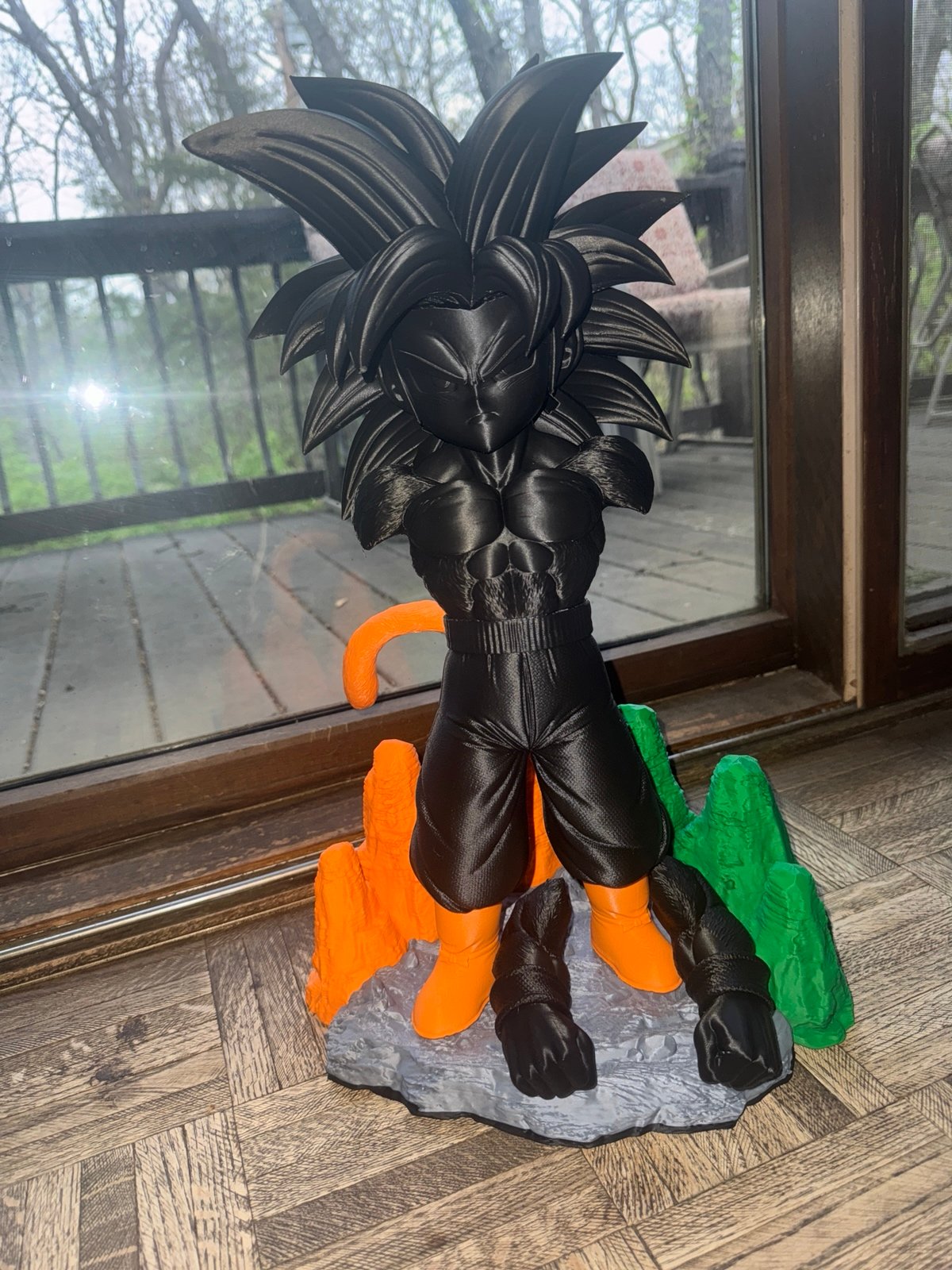 SS4 Goku Daima 3D printed statue
