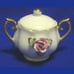 Small Porcelain Sugar Bowl with Lid