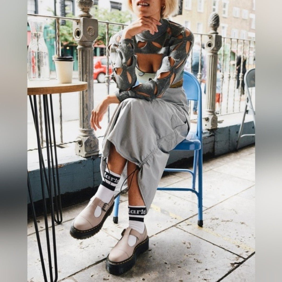 DR. MARTENS BETHAN PISA LEATHER PLATFORM MARY JANE SHOES