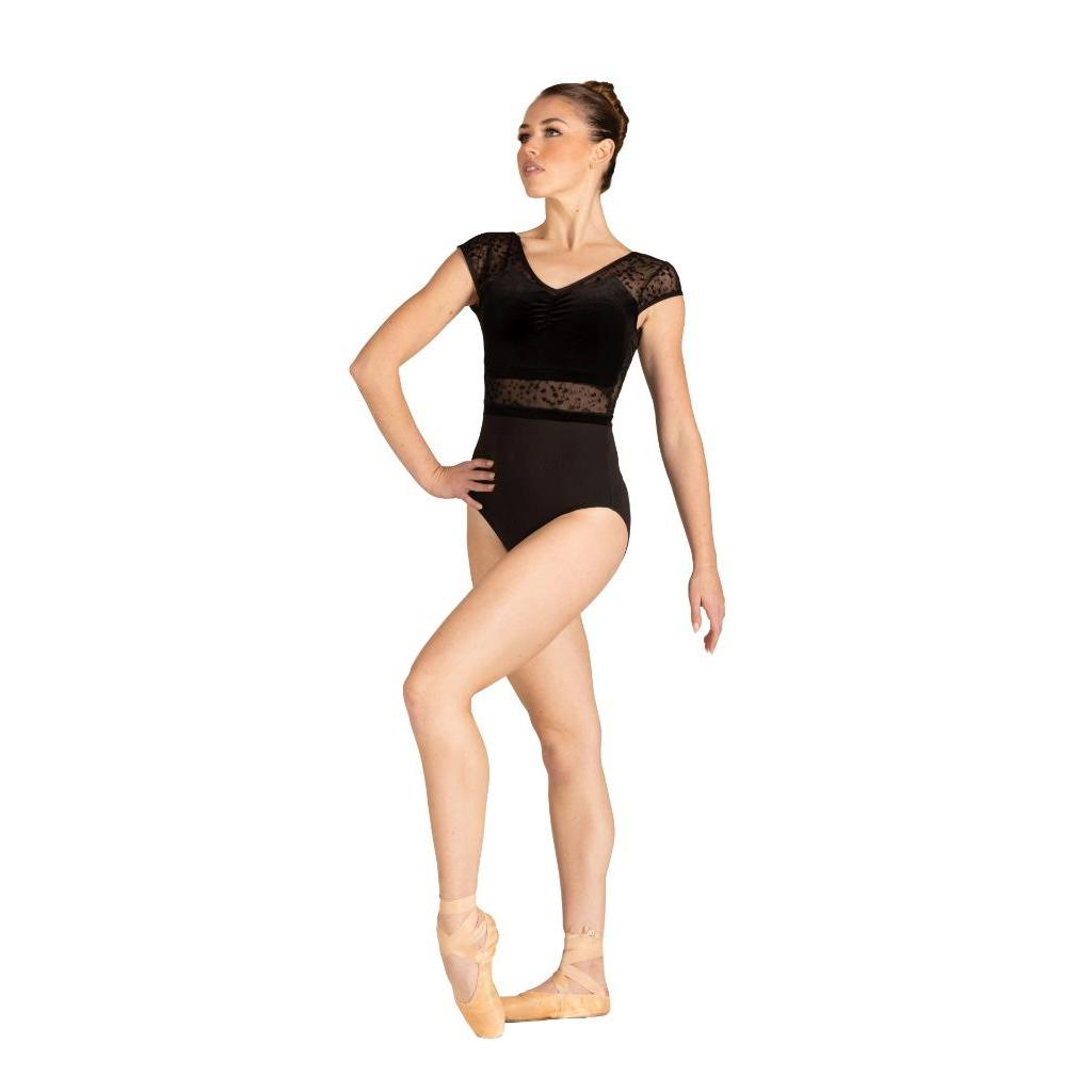 Dance Leotard Danz N Motion 24111A Adult Sizes Black Ballet Jazz