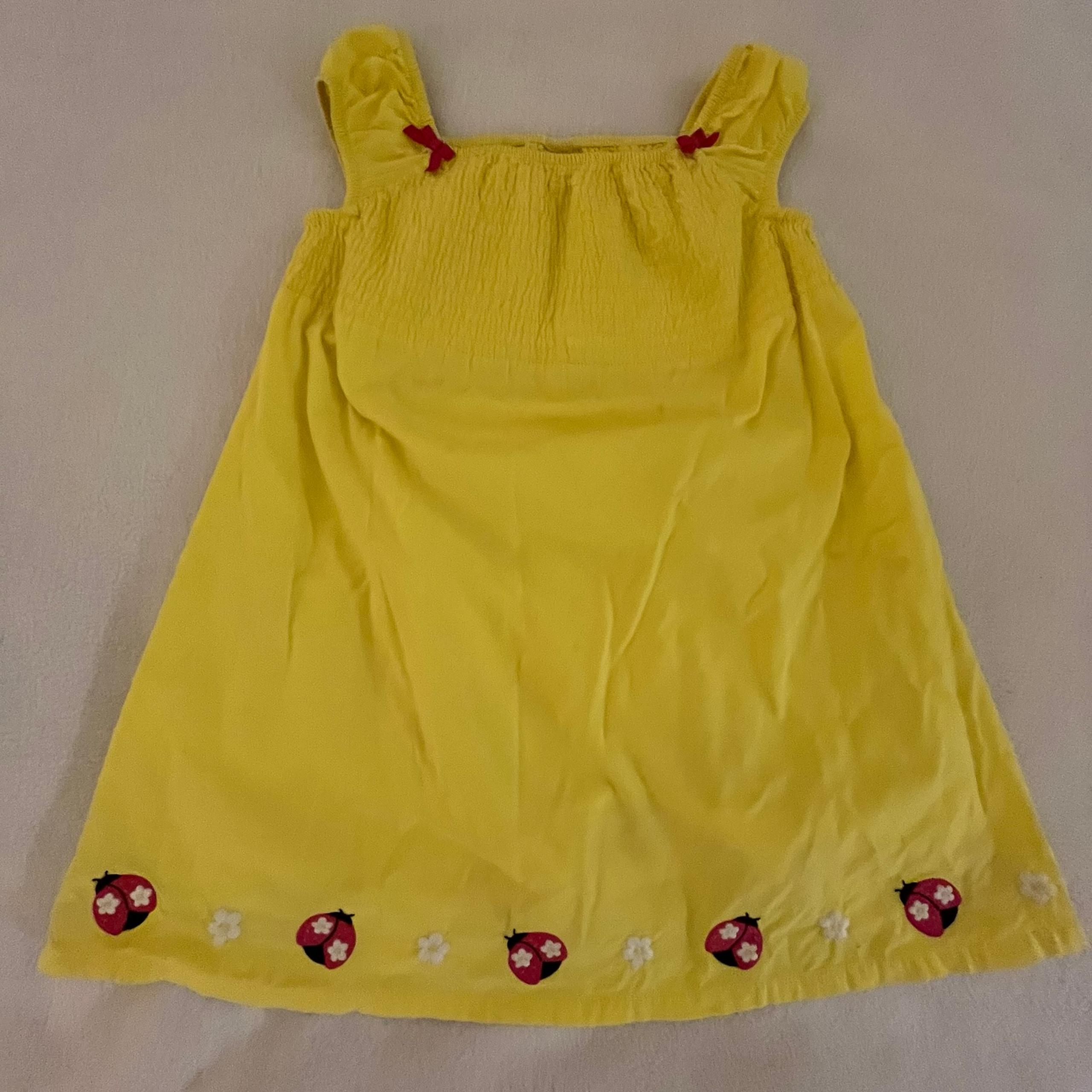 Gymboree Pretty Little Lady Ladybug Smock Dress