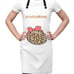 Football Mom Apron Football Apron Leopard Print Apron Gifts for Her Aprons