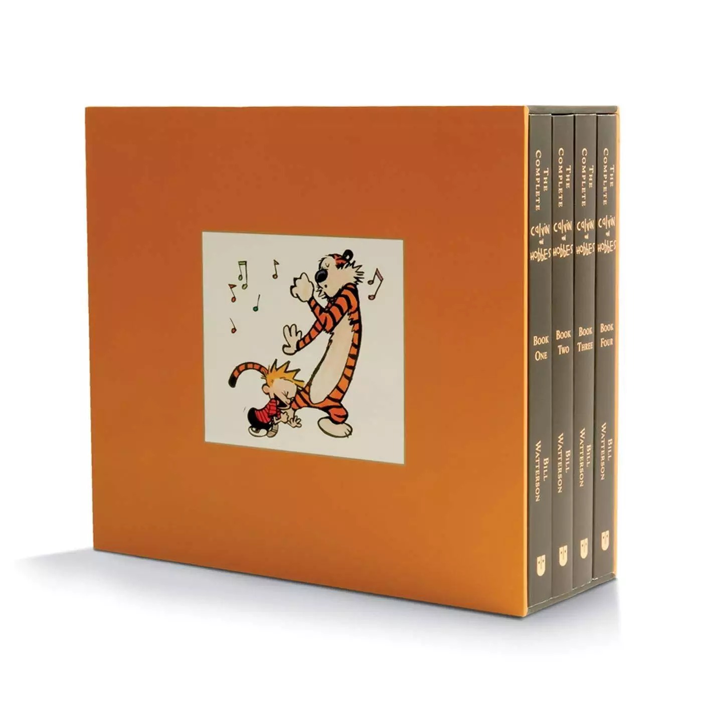 Comic Strip The Complete Calvin and Hobbes 4 Volume collection Box Set Paperback