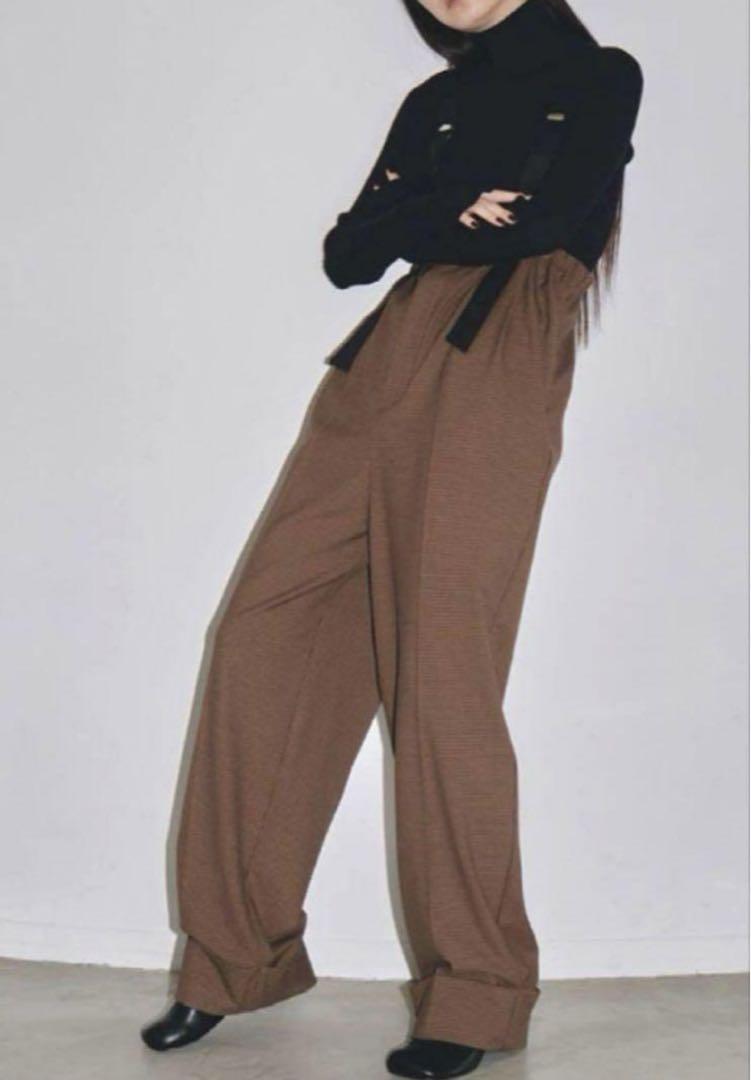 TODAYFUL Suspender High Waist Pants, Size 36