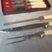 Vintage Regent Sheffield Cutlery Set 9 Pieces Original Box Stainless Flatware