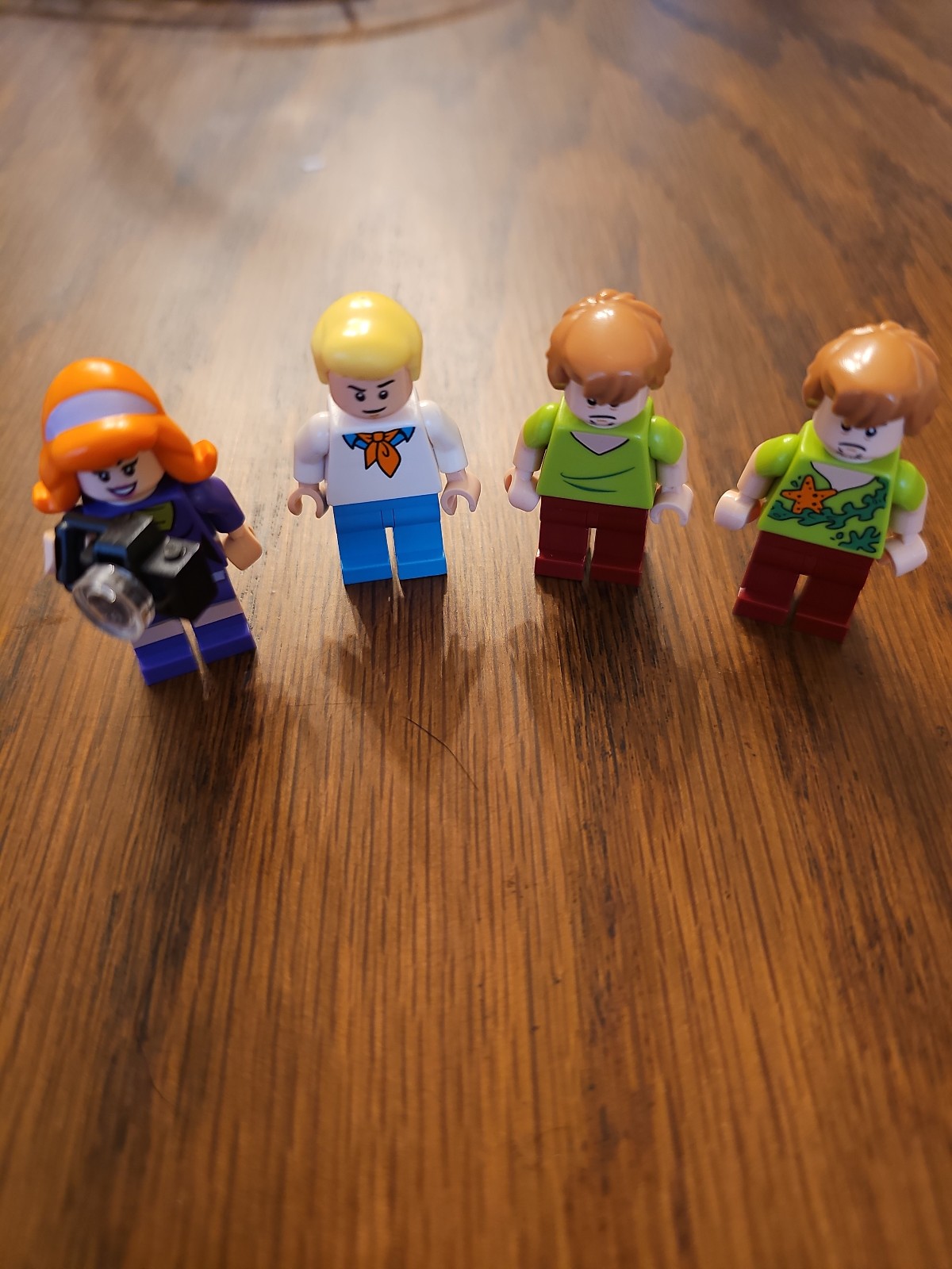 Lot of 10 Scooby Doo Lego Minifigures
