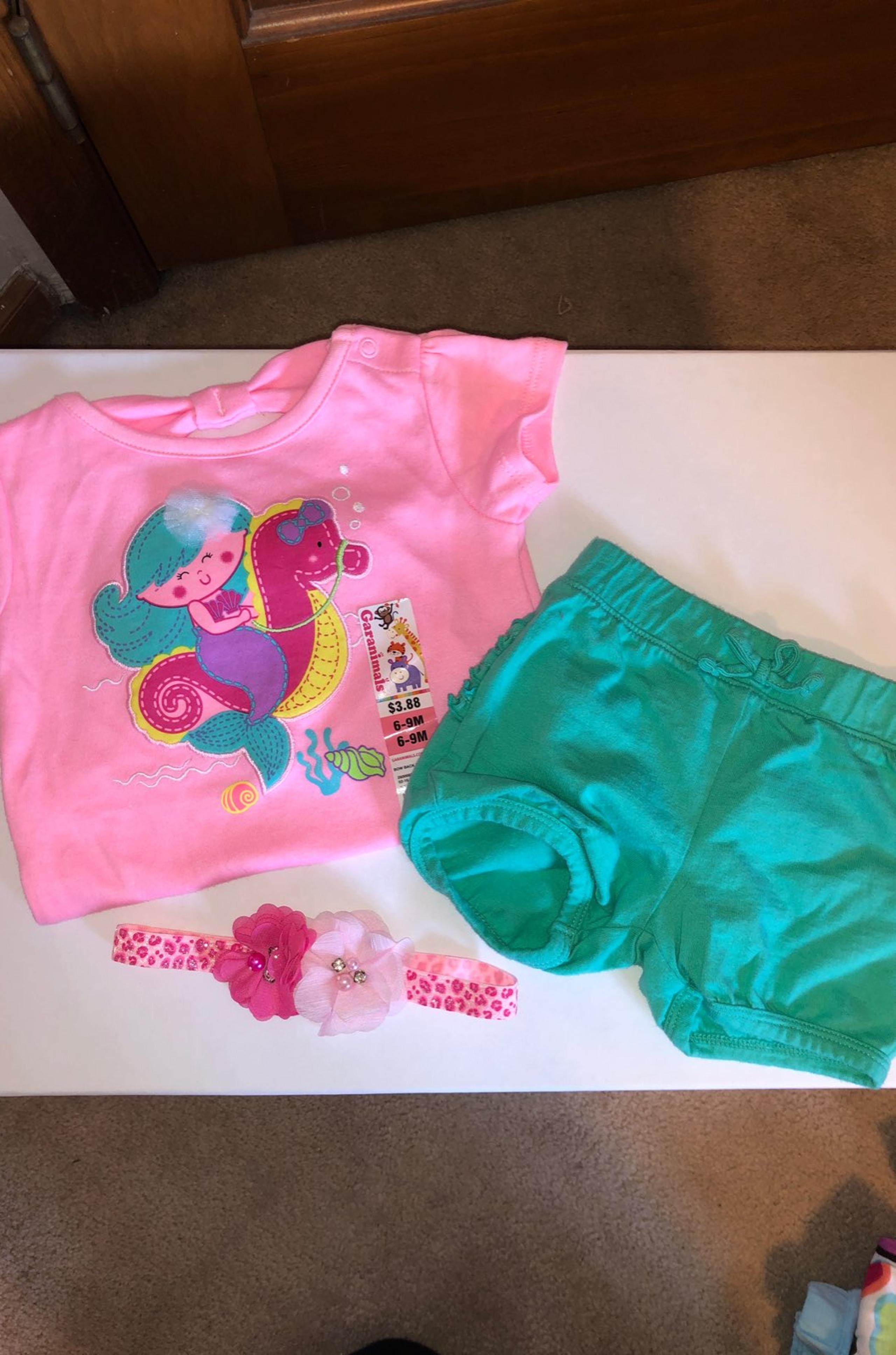 6-9 Months Outfit W/ Headband