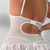 Lingerie set w/ garters 2X NEW stretchy