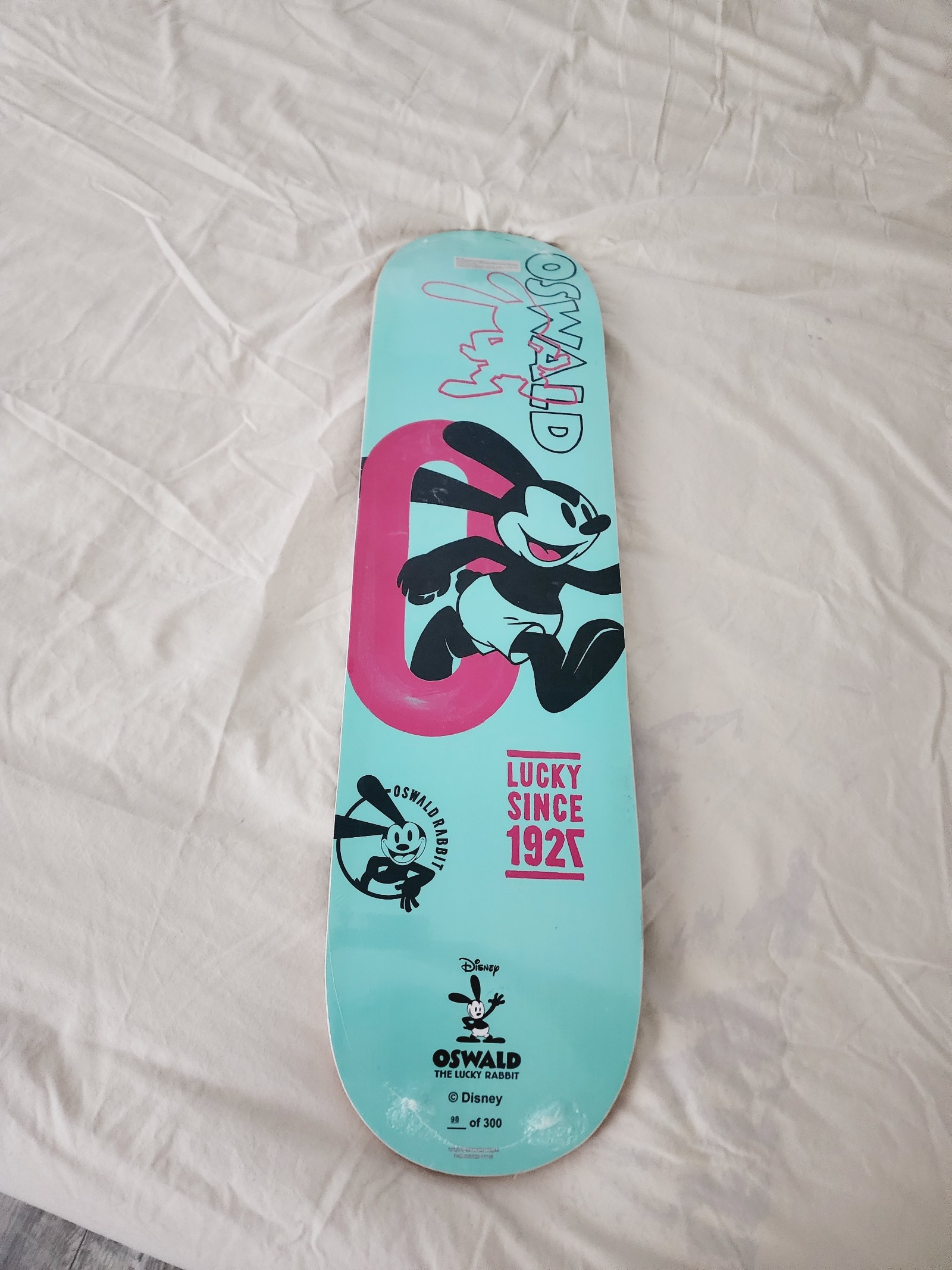 Oswald skateboard deck