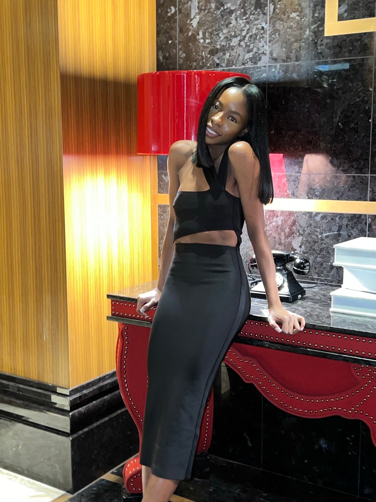 black house of cb dress