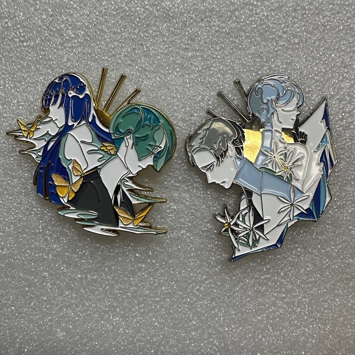 Enamel Pin Hoseki No Kuni Land of the Lustrous pin