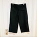 Vince Black Linen Capri Pants S