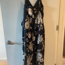 Express Floral Hi-Lo Dress