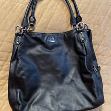 Coach Black Leather Purse in Preowned Great Condition ***RATED 5⭐️Seller**
