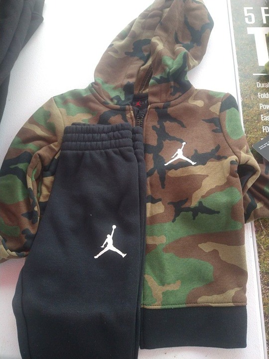 Jordan Toddler Camo Suit
