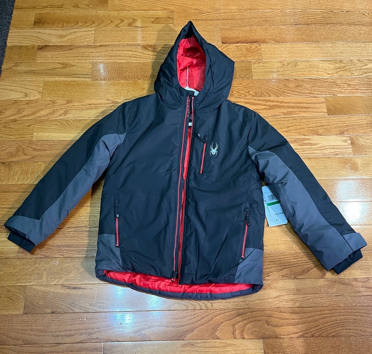Spyder color block boy’s snow jacket - NWT - Sz L (14/16)
