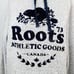 Roots Hoodie Sweatshirt M Gray Athletic Goods Sweater Knit Warm Pocket Pullover