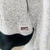 Roots Hoodie Sweatshirt M Gray Athletic Goods Sweater Knit Warm Pocket Pullover