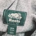 Roots Hoodie Sweatshirt M Gray Athletic Goods Sweater Knit Warm Pocket Pullover