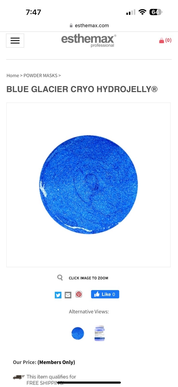 Esthemax Hydrojelly on sale Mask