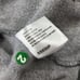 Monster Energy Drink Hoodie Gray Pullover Graphic Women's M Double Side Logo