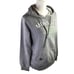 Monster Energy Drink Hoodie Gray Pullover Graphic Women's M Double Side Logo