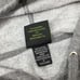 Monster Energy Drink Hoodie Gray Pullover Graphic Women's M Double Side Logo