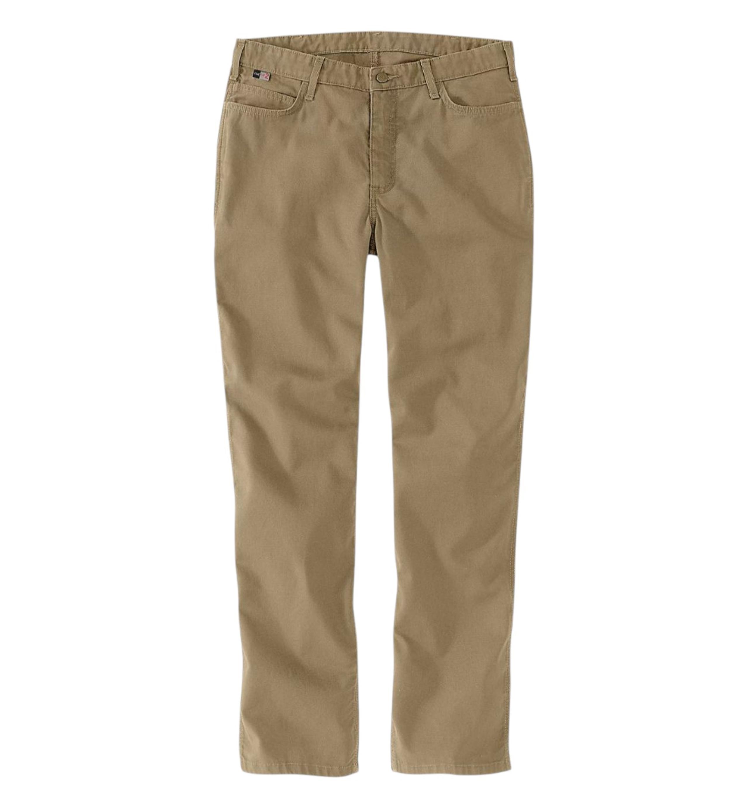 Carhartt Women's Flame Resistant Rugged Flex Relaxed Fit Canvas Work Pants Sz 8