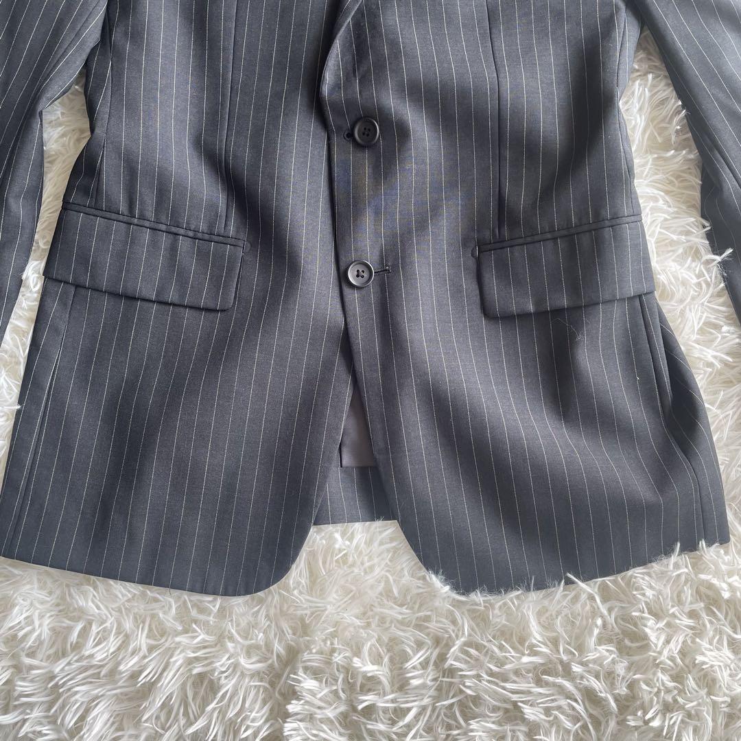 White Label United Arrows Suit, Black, Solid, Size 44 (S)