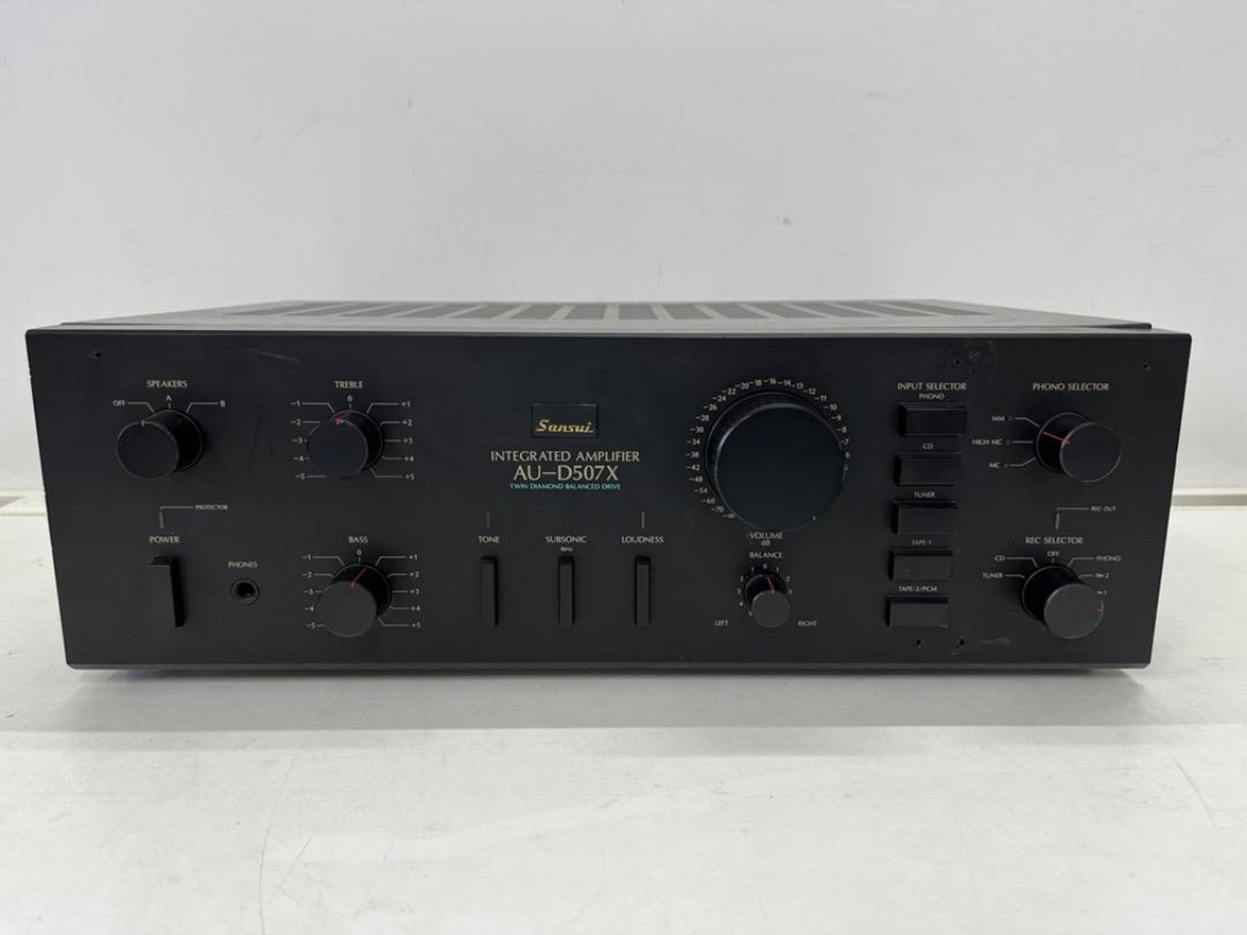 Sansui AU-D507X integrated amplifier f801
