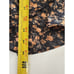 BAR III skirt Womens Floral Asymmetrical Midi Skirt black Sz 10 silky Lightweigh