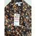 BAR III skirt Womens Floral Asymmetrical Midi Skirt black Sz 10 silky Lightweigh