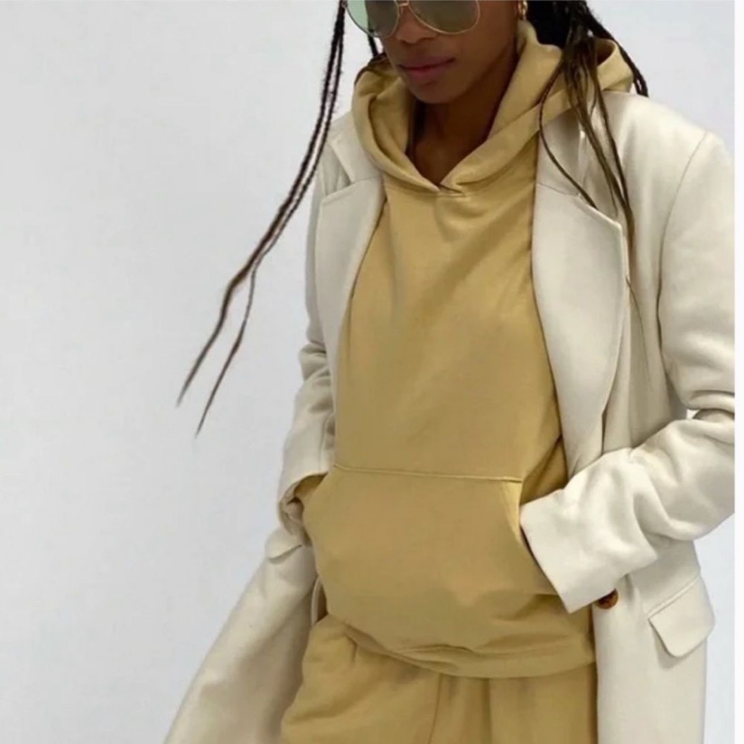 WeWoreWhat Oversized Hoodie Sweatshirt in Sand Size XL NWT