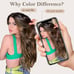 20 inch dark brown/dark blonde highlights thick hairpieces hair extensions.