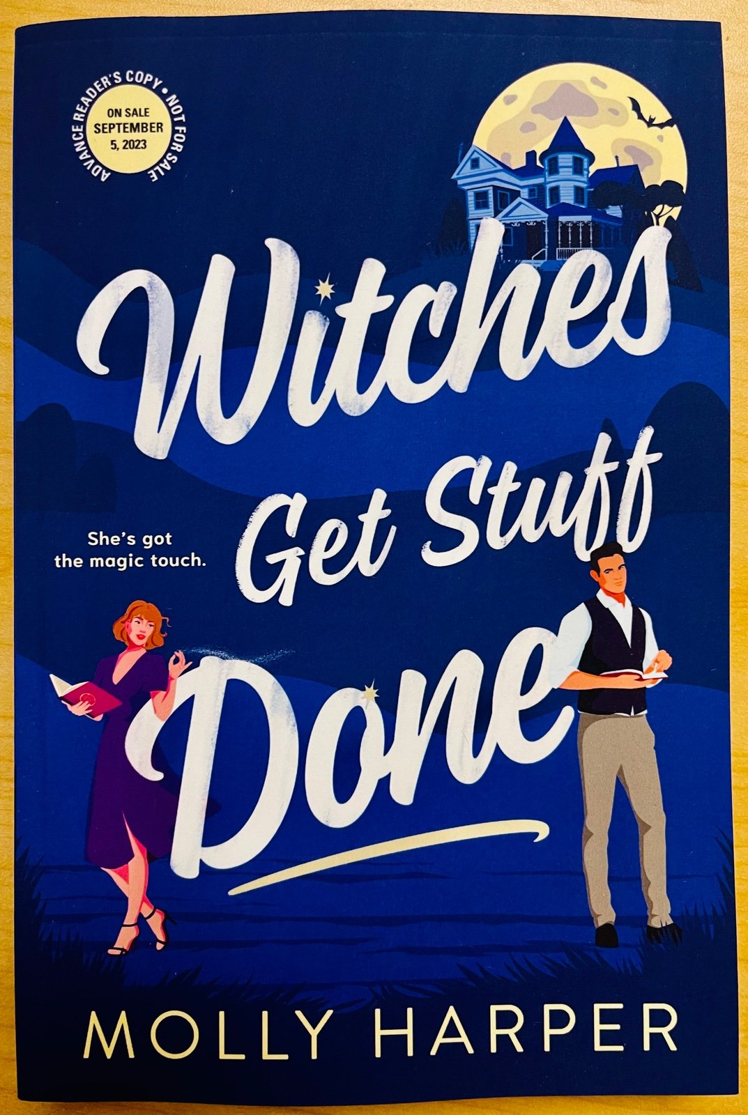 WITCHES GET STUFF DONE ARC BY MOLLY HARPER