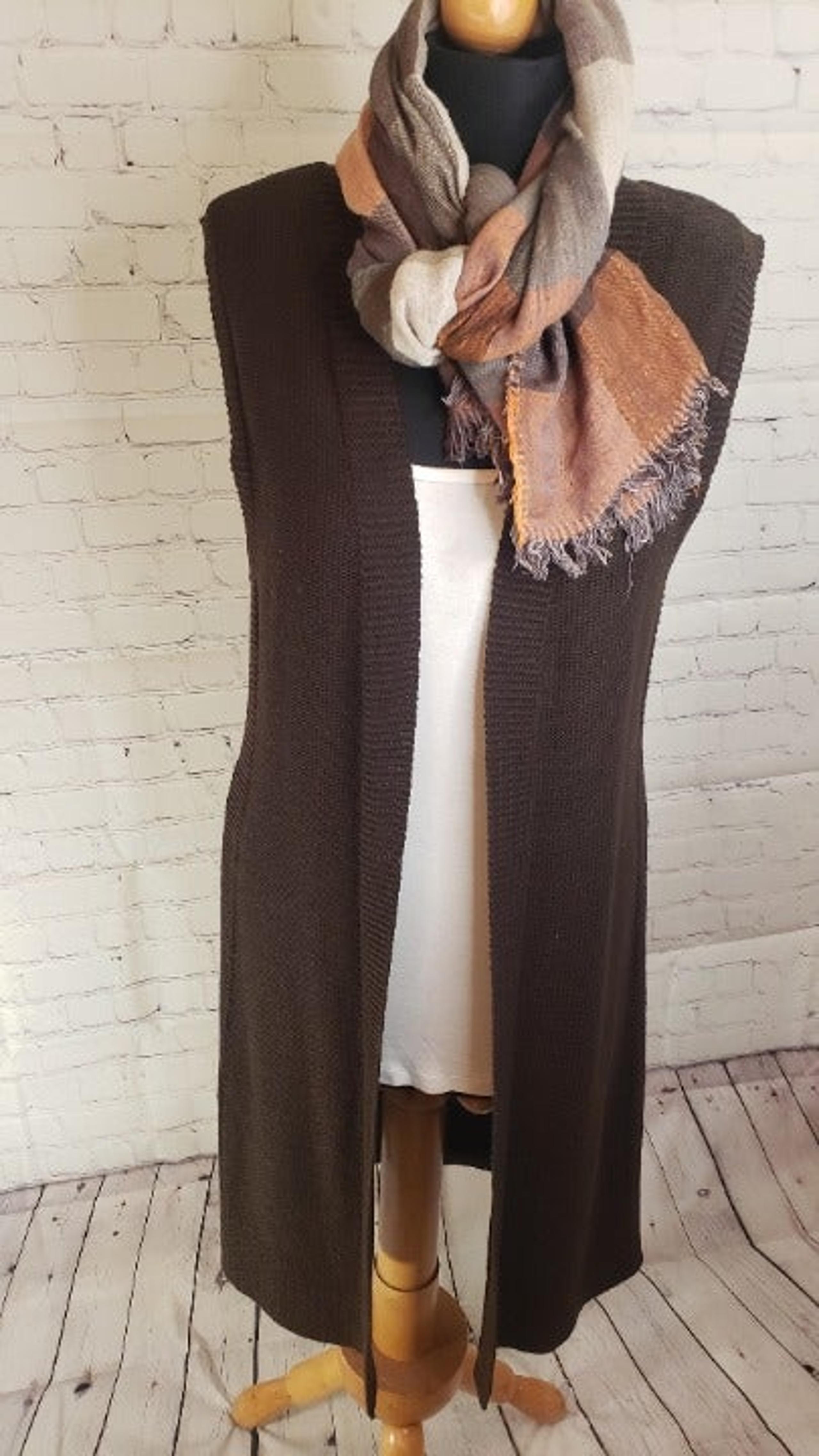 Long Sweater Vest