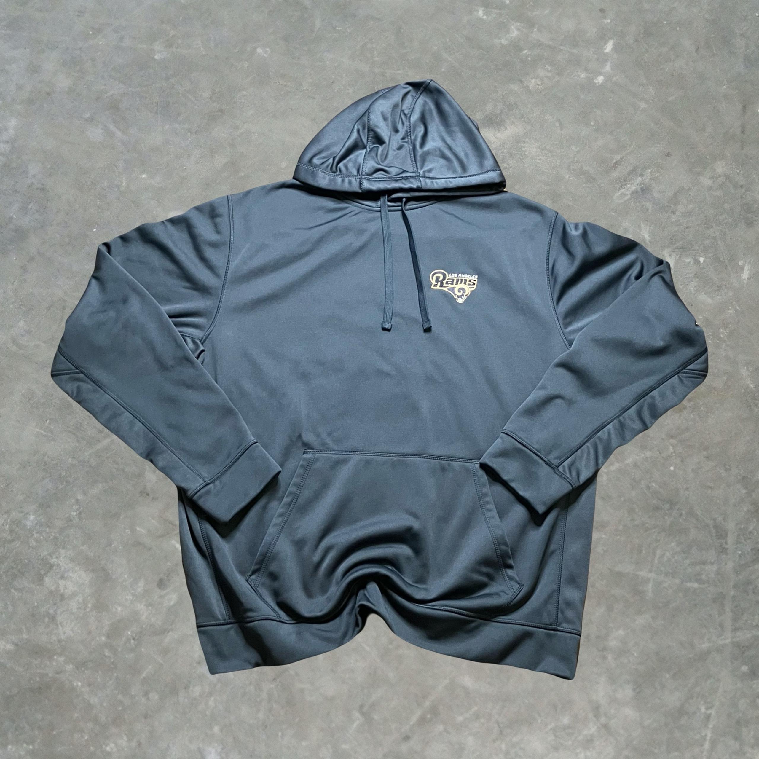 Dunbrooke Los Angeles Rams Athletic Hoodie Mens Size XL Navy Blue
