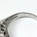 Platinum 850 Sapphire & Diamond Ring