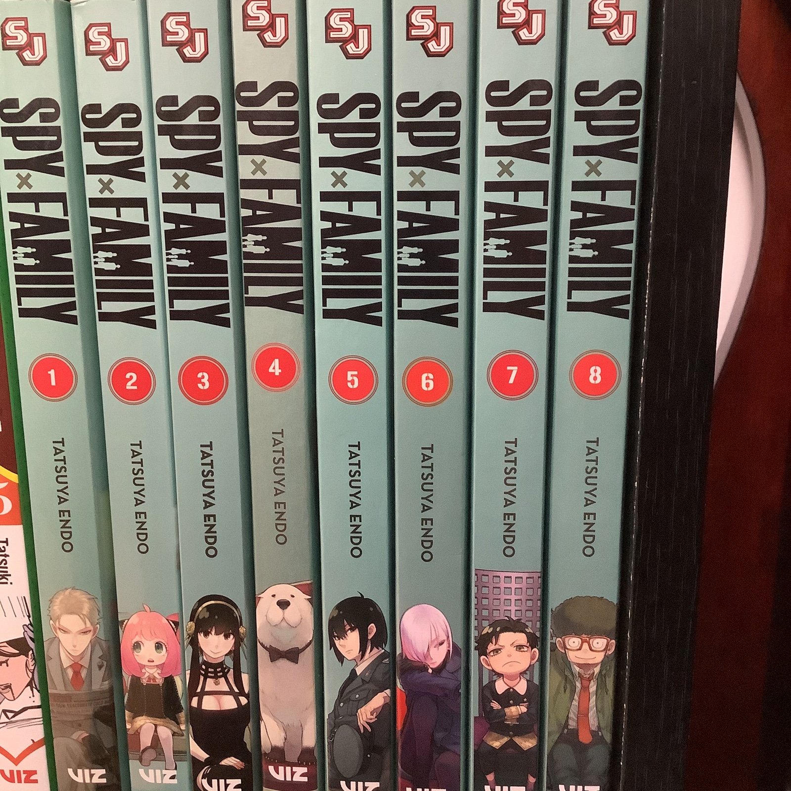 Spy x Family Manga Lot 1-8 Anime