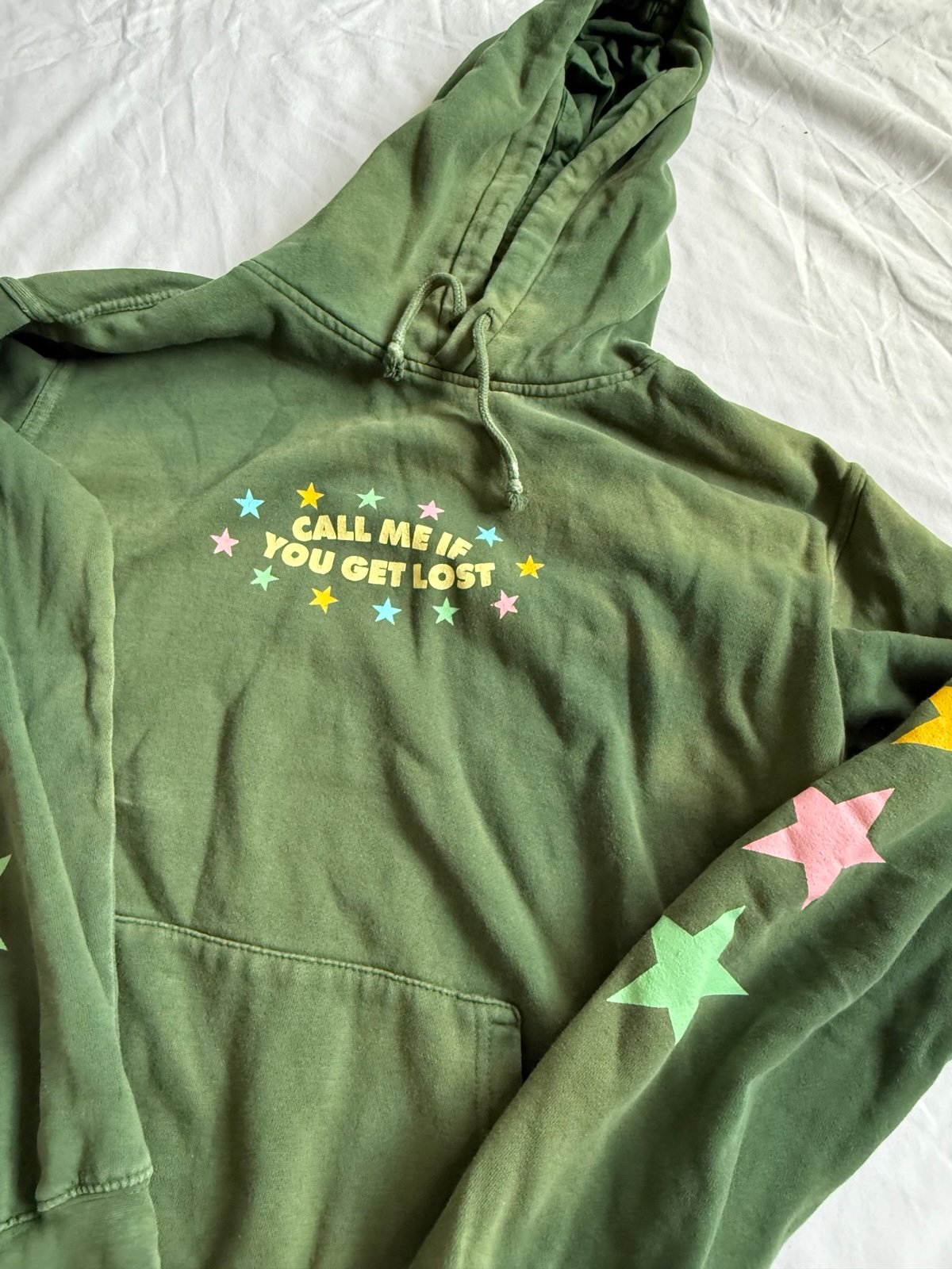 CALL ME IF YOU GET LOST GREEN HOODIE