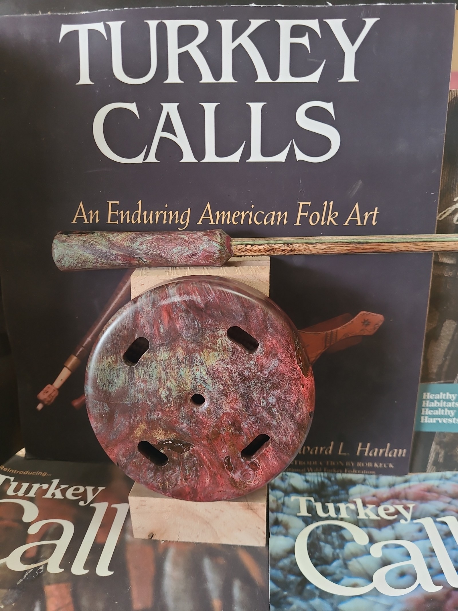 Turkey pot call. WhisperLoudly!