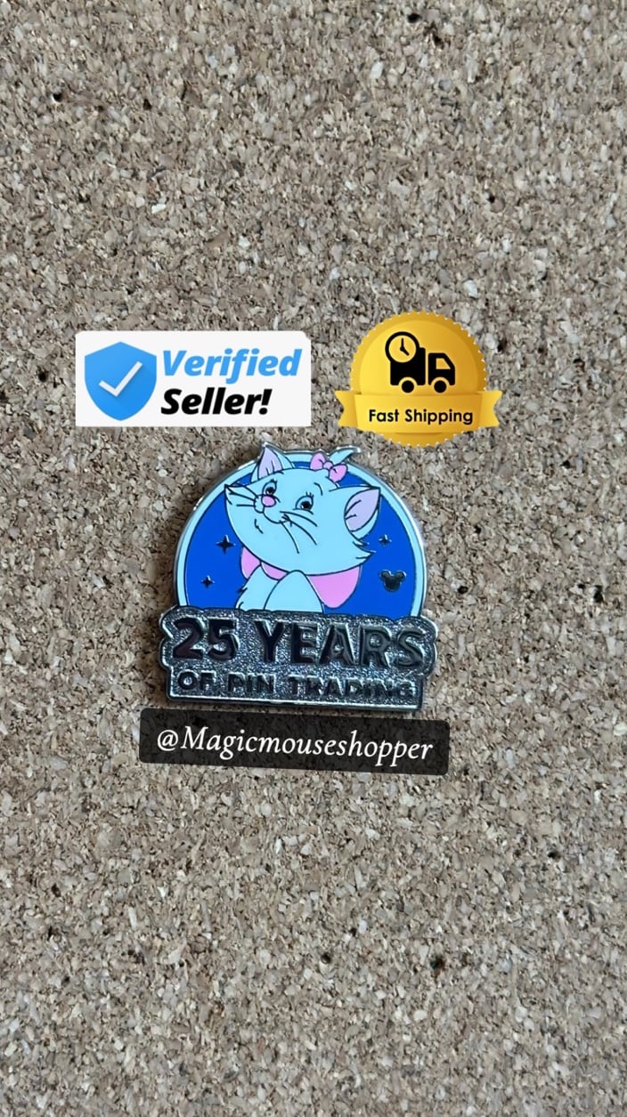 2025 Disneyland Hidden Mickey Ear Headband Pin - Marie