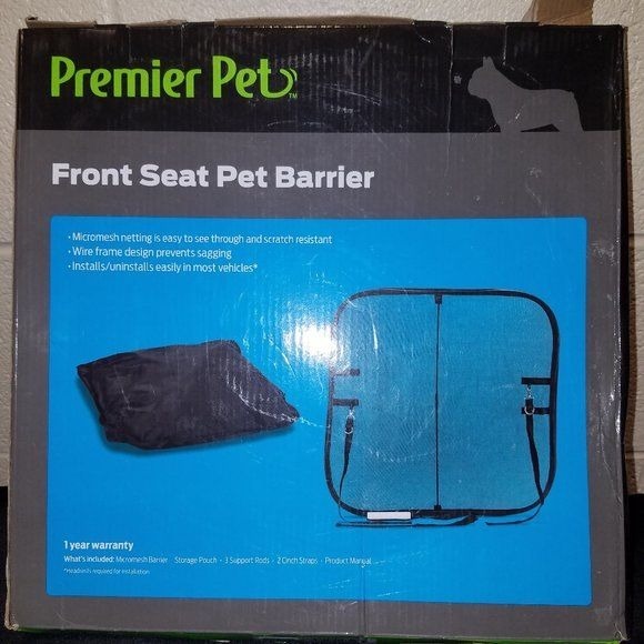 Premier Pet Black Front Mesh Barrier