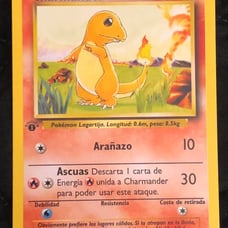 Pokemon 1st Edition Spanish Charmander