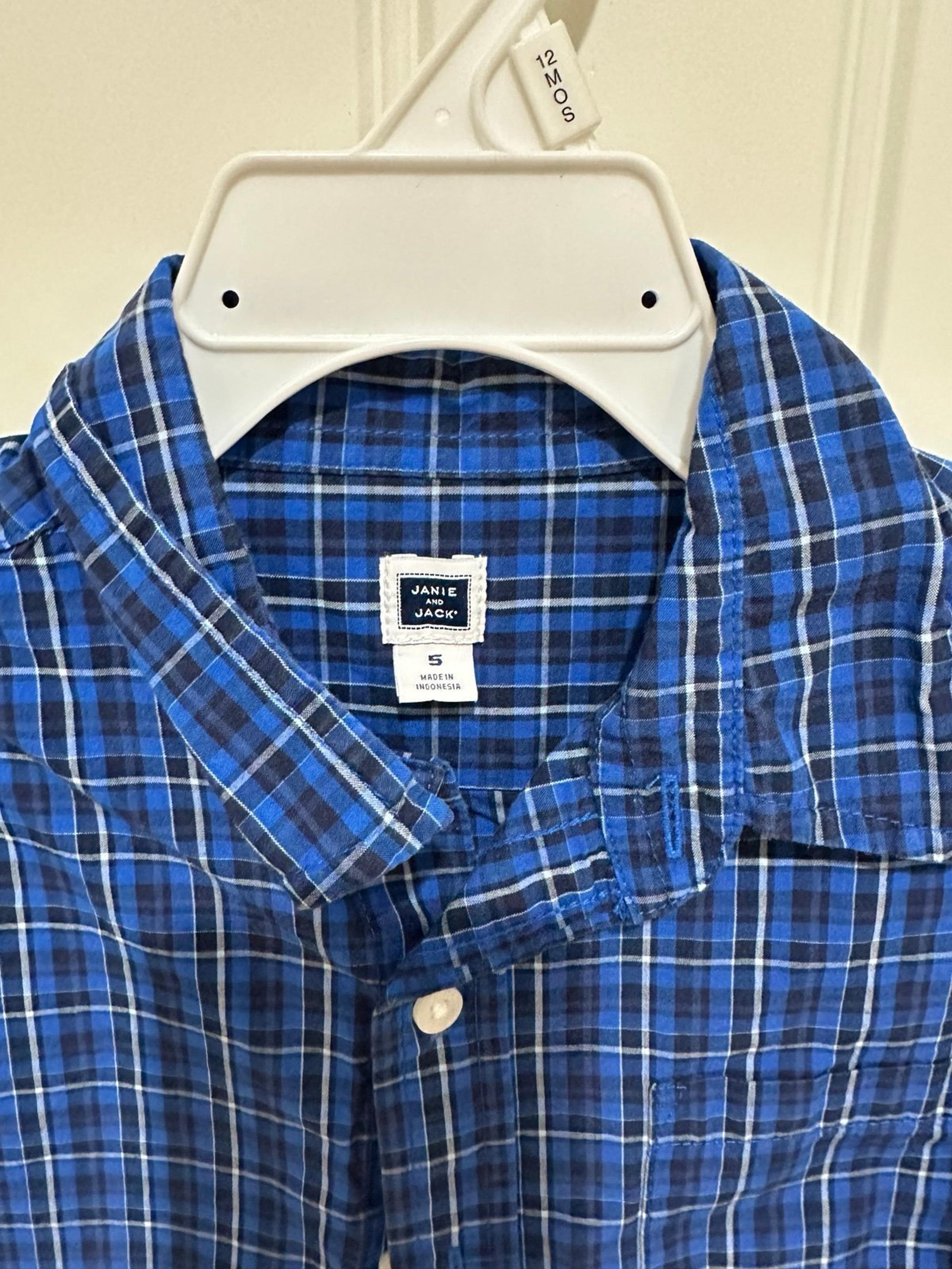 Janie and Jack button up