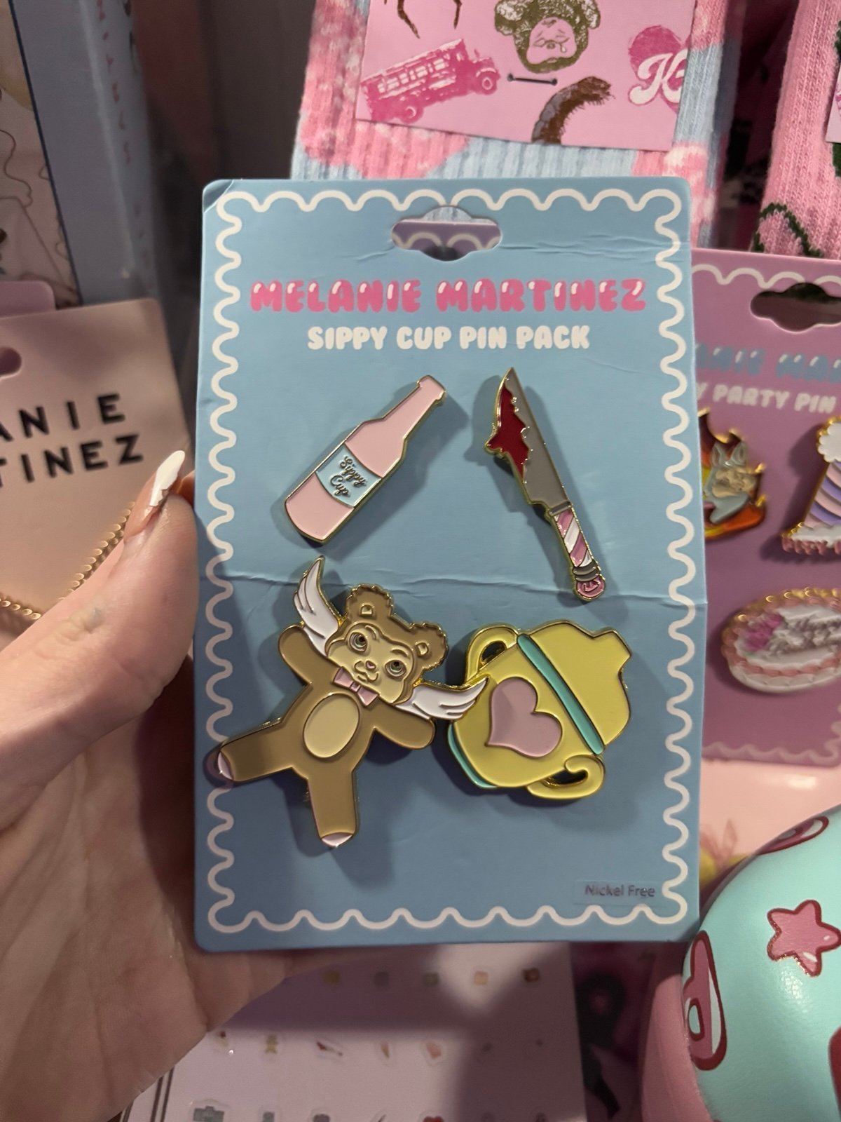 Melanie Martinez Sippy Cup Pins