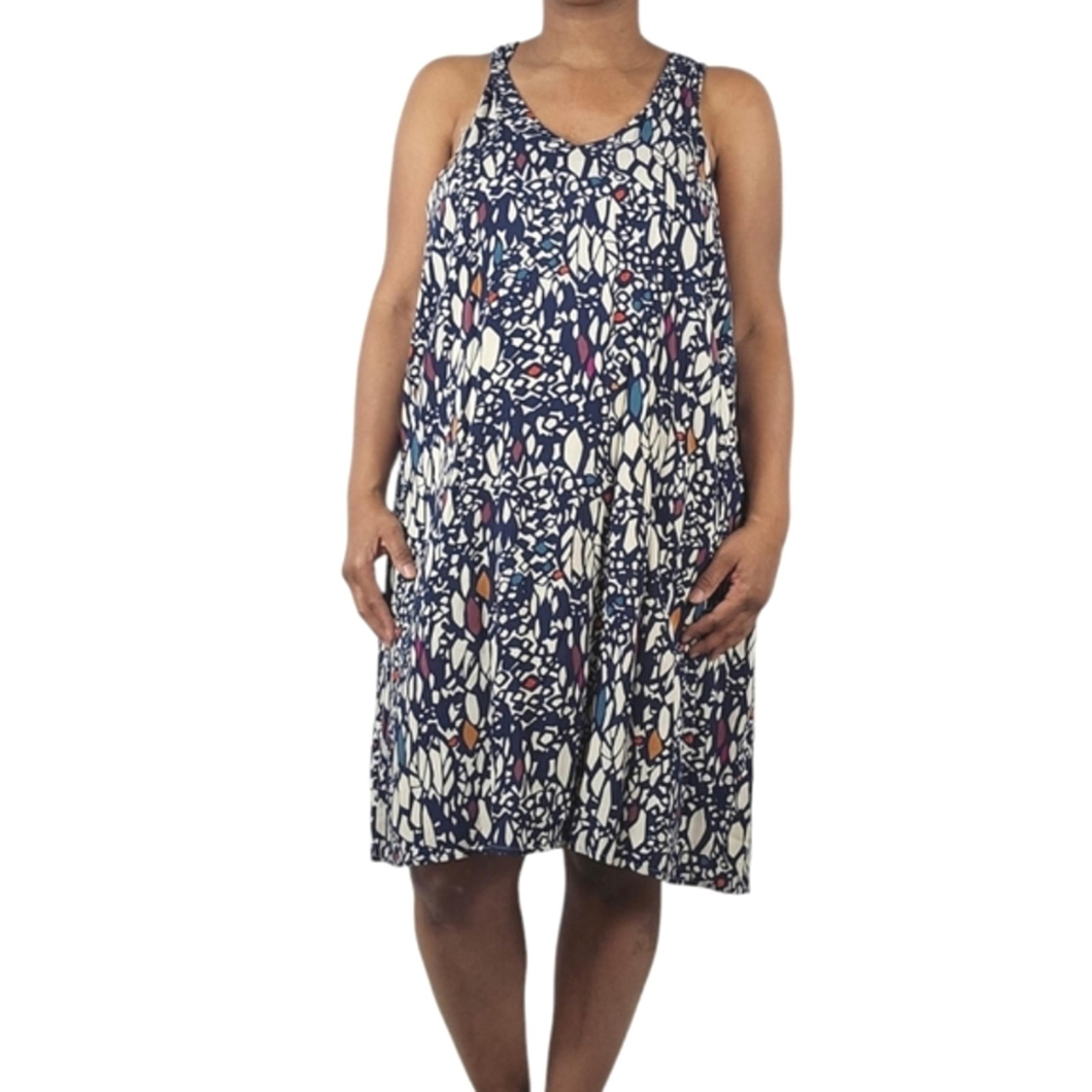 Anthropologie Edme & Esyllte Geometric Multicolor Dress