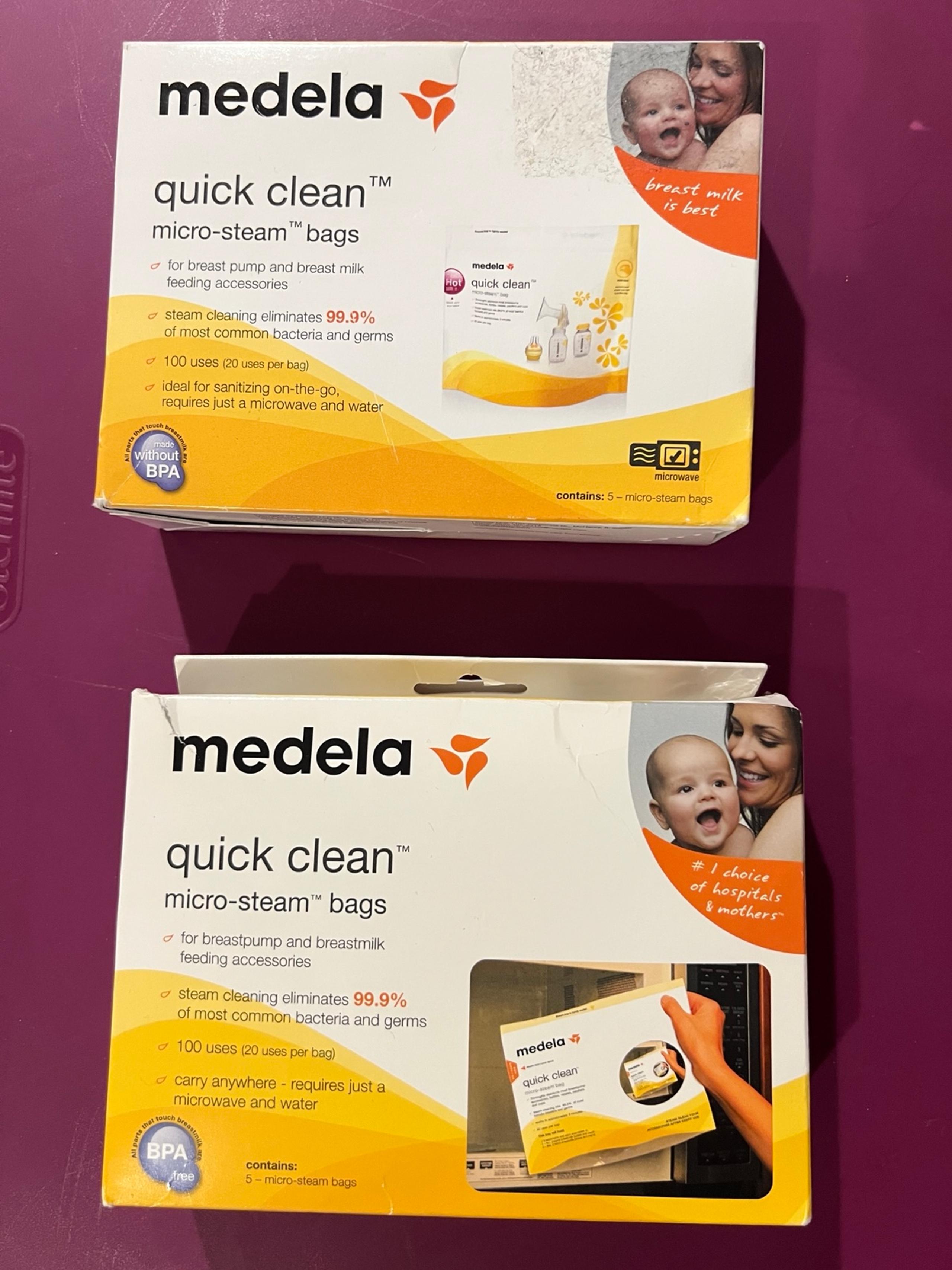Medela Quick Clean micro steam bags