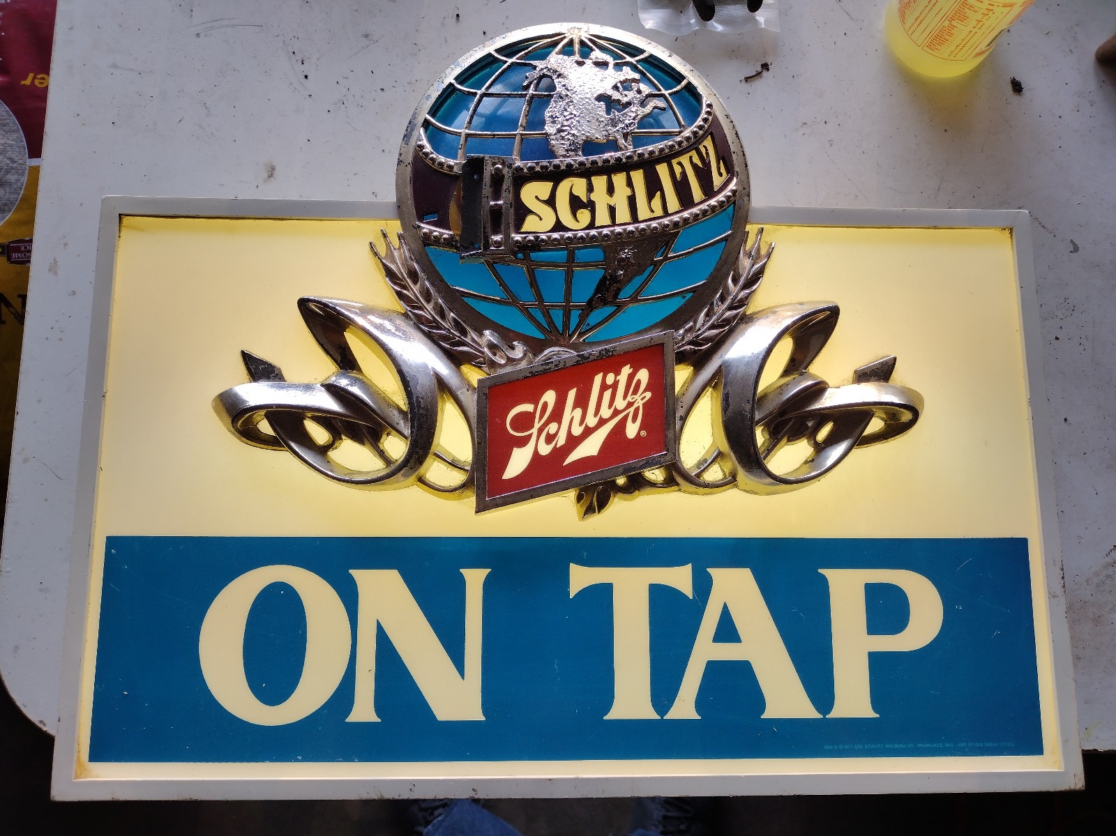 Schlitz beer light